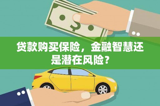 利津贷款购买保险，金融智慧还是潜在风险？