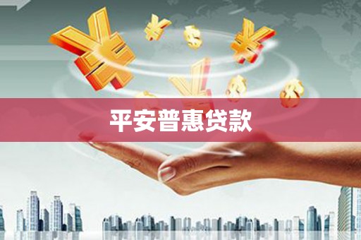 利津平安普惠贷款