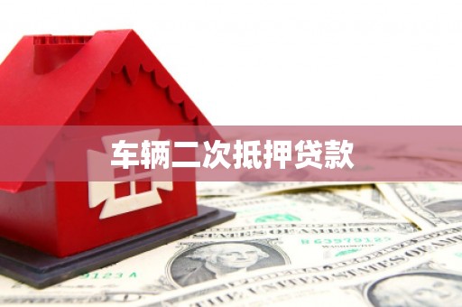 利津车辆二次抵押贷款