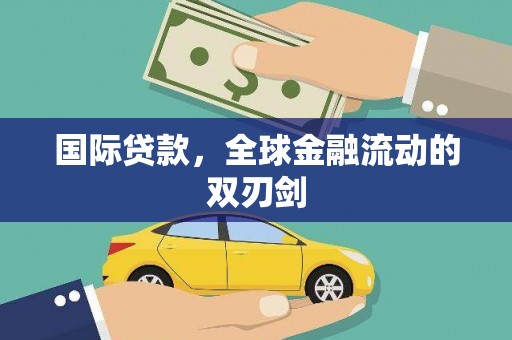 利津国际贷款，全球金融流动的双刃剑