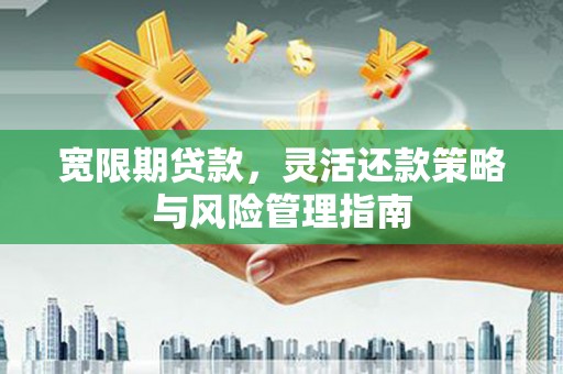 利津宽限期贷款，灵活还款策略与风险管理指南