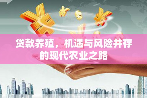 利津贷款养殖，机遇与风险并存的现代农业之路