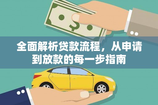 利津全面解析贷款流程，从申请到放款的每一步指南