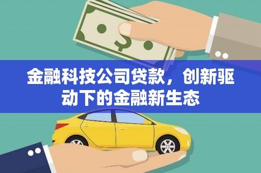 利津金融科技公司贷款，创新驱动下的金融新生态