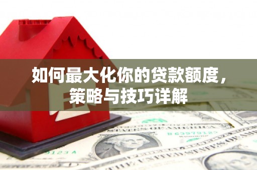 利津如何最大化你的贷款额度，策略与技巧详解