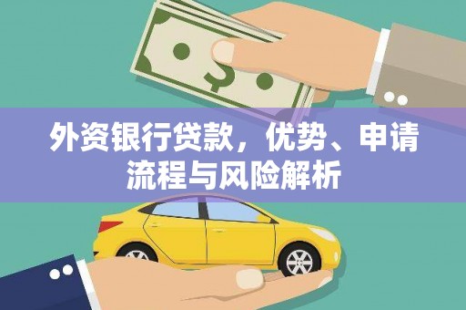 利津外资银行贷款，优势、申请流程与风险解析