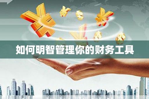 利津如何明智管理你的财务工具