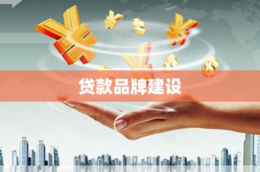 利津贷款品牌建设