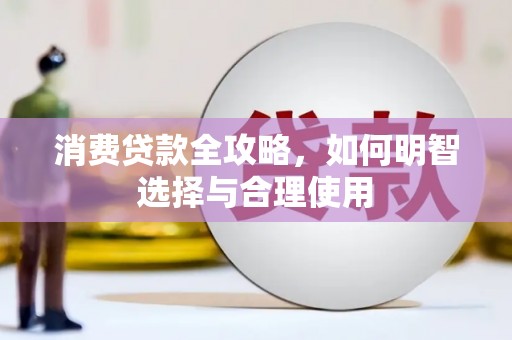 利津消费贷款全攻略，如何明智选择与合理使用