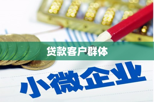 利津贷款客户群体