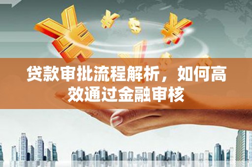 利津贷款审批流程解析，如何高效通过金融审核