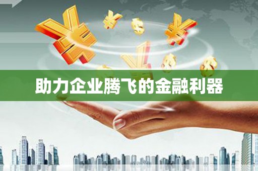 利津助力企业腾飞的金融利器