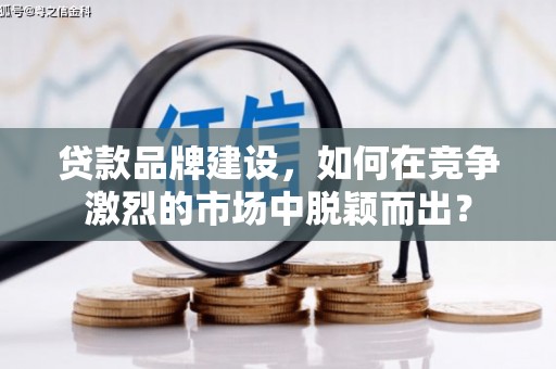 利津贷款品牌建设，如何在竞争激烈的市场中脱颖而出？