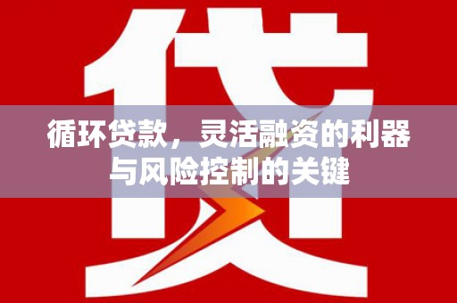 利津循环贷款，灵活融资的利器与风险控制的关键