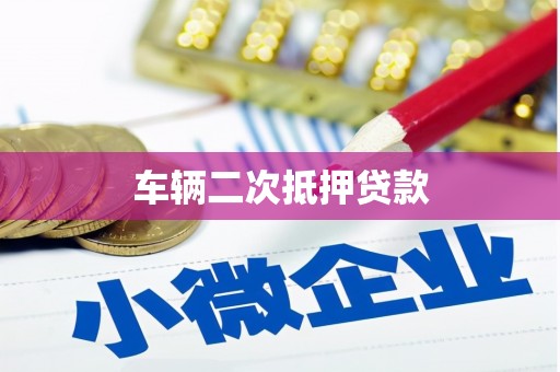利津车辆二次抵押贷款