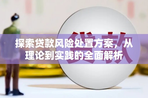 利津探索贷款风险处置方案，从理论到实践的全面解析