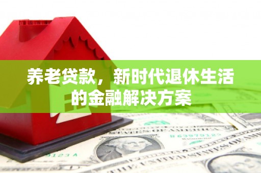 利津养老贷款，新时代退休生活的金融解决方案