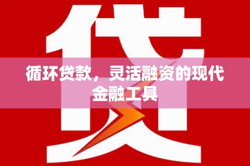 利津循环贷款，灵活融资的现代金融工具