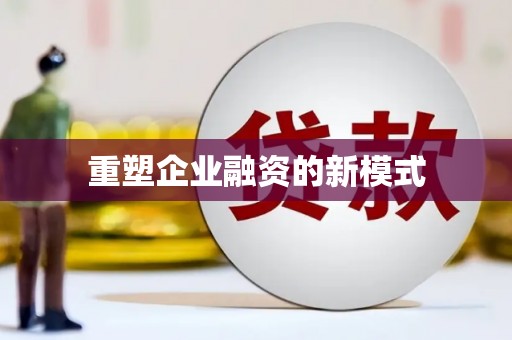 利津重塑企业融资的新模式
