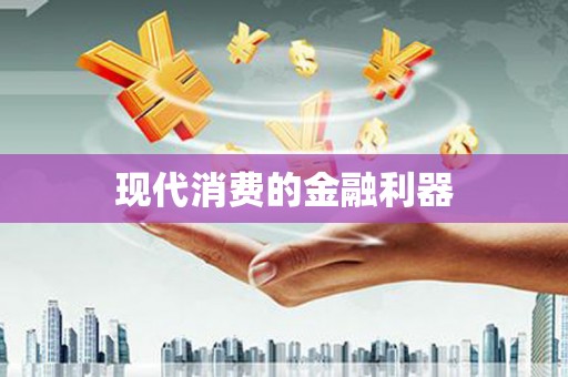 利津现代消费的金融利器