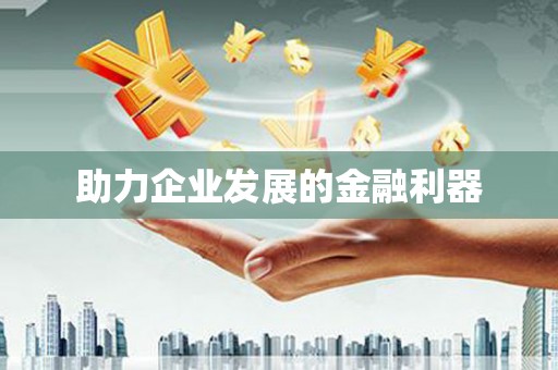 利津助力企业发展的金融利器