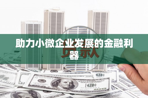 利津助力小微企业发展的金融利器