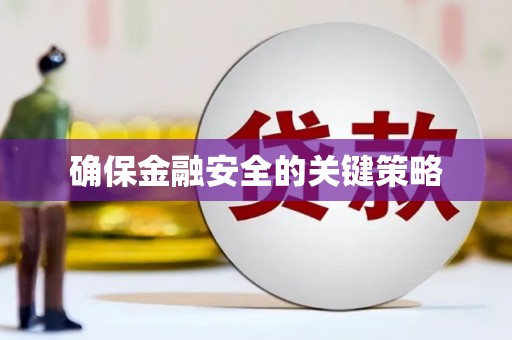 利津确保金融安全的关键策略