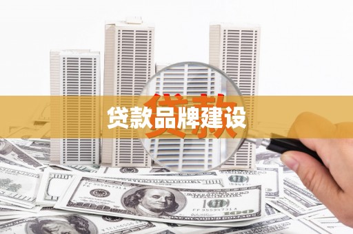 利津贷款品牌建设