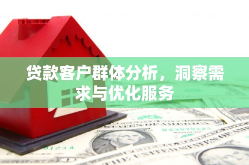 利津贷款客户群体分析，洞察需求与优化服务